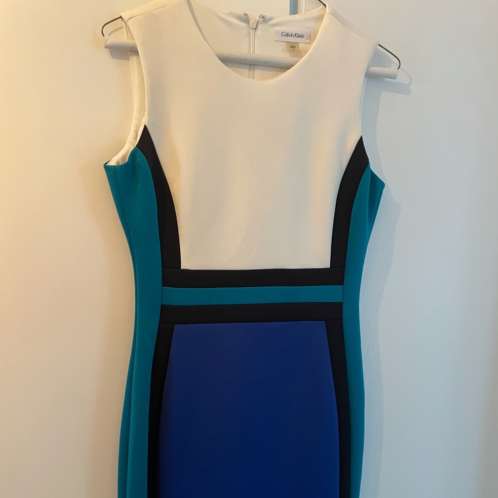 Calvin Klein Colorblock Dress